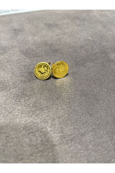 MAHMUT ÇİÇEK KUYUMCULUK Altın turalı küpe