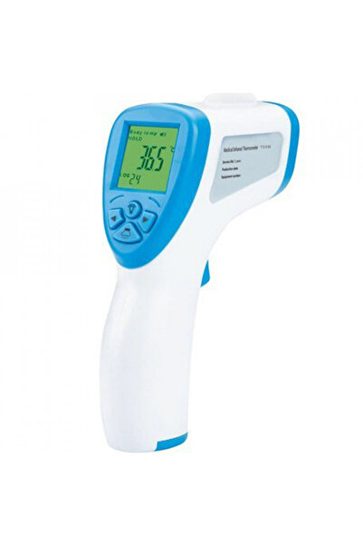 Menton Termometru de frunte, cu infraroșu, fără contact, cu afișaj digital în...