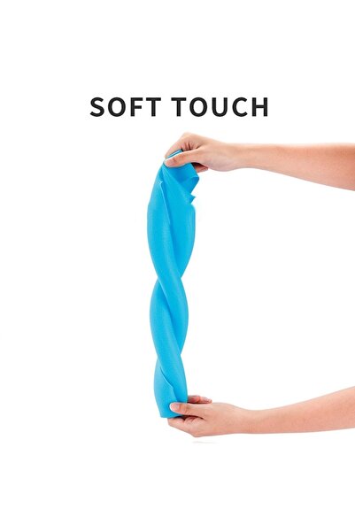 eZmart Universal Car Steering Wheel Cover Silicone Grip, Non-Slip, Blue