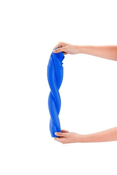 eZmart Universal Steering Wheel Cover Made of Silicone, Non-Slip, Colored, Diameter 33 - 40 cm, Blue