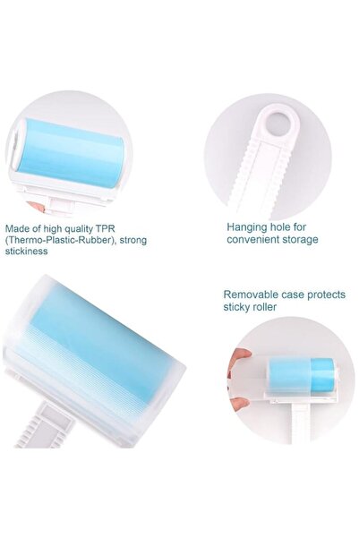 eZmart Reusable, Washable Adhesive Roller for Removing Lint and Pet Hair