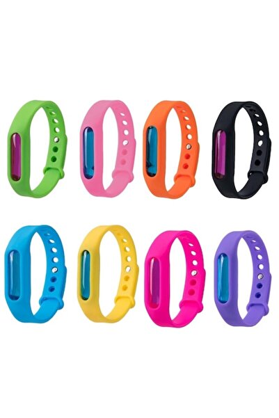 eZmart Set 8 brățări anti-țânțari pentru adulți și copii, efect repelent până la 720h, 100%