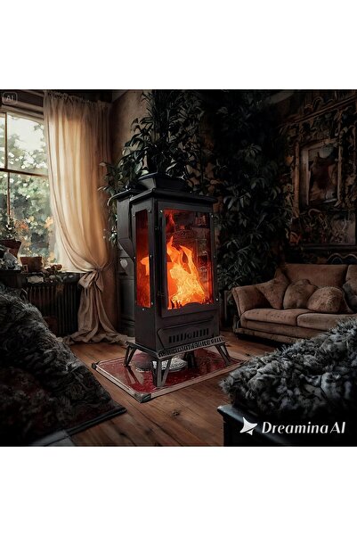 ÖMEROĞULLARI ŞÖMİNELİ ODUN VE PELET SOBA