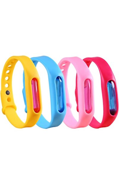 eZmart Set 4 Bratari Din Silicon Anti-Tantari pentru adulti si copii, Efect R...