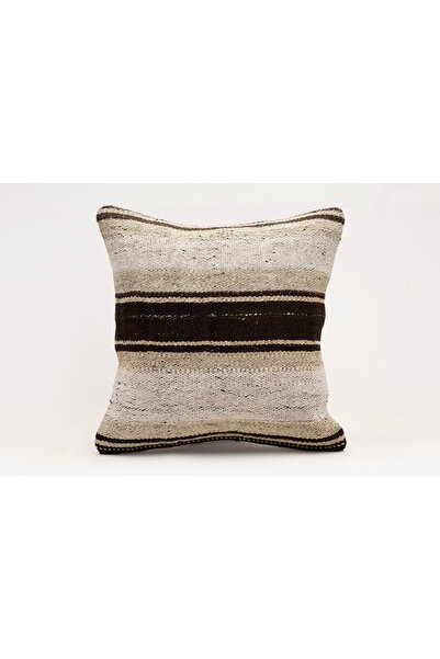 Kilim Whole Sale غطاء وسادة عتيق مصنوع يدويًا من الكليم والصوف مقاس 40x40 سم