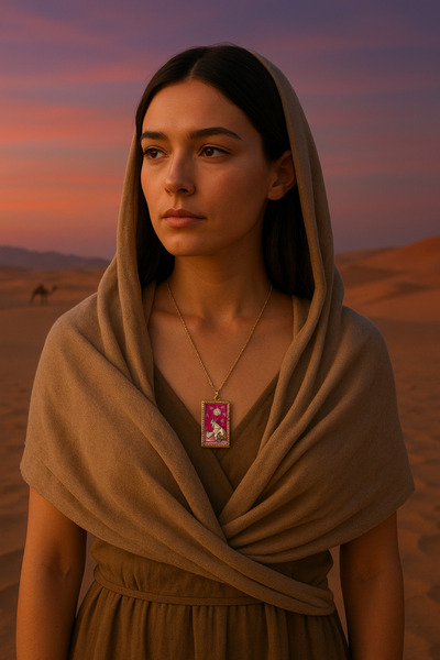 Hazard قلادة شمس الصحراء