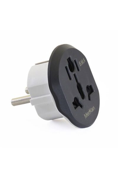 Merka Adaptor mufă, Monirom, KT-168, universal, plastic