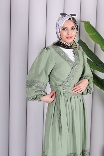 ZARERA DANTEL DETAYLI İKİLİ TAKIM