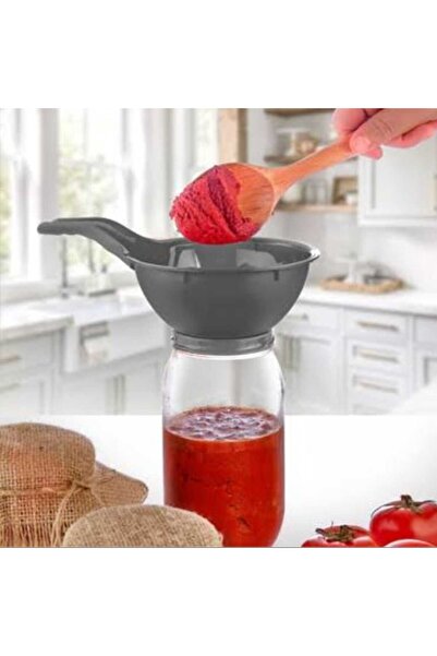 Dolly Jar Paste Funnel with Handle - Practical and Durable Use