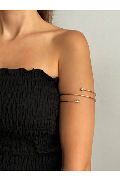 glomod Ayarlanabilir Gold Kadın Pazu Bilekliği / Kol Aksesuarı /Metal Kol Bil...