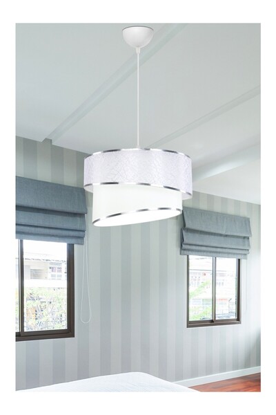 durulight Duruaydınlatma Deko Turna Pasta File Beyaz Salon Yatak Odası Oturma Odası Hol Avize