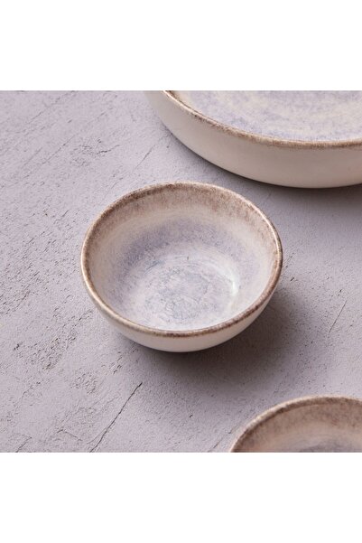 Karaca Ephesus, Ceramic Snack Bowl, 9cm, White Multi