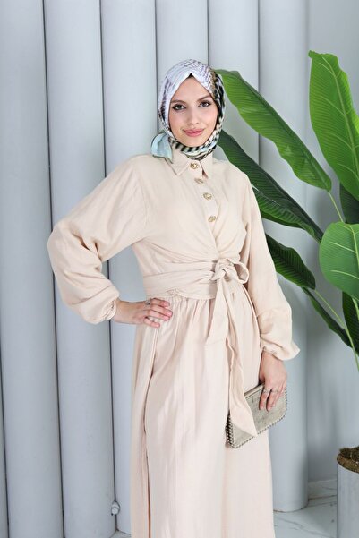 ZARERA Σετ με ζωνάτη φούστα και μπλούζα με κουμπιά, κατάλληλο για το Τεσσέττουρ