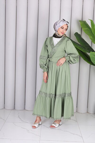 ZARERA DANTEL DETAYLI İKİLİ TAKIM