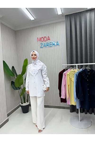 ZARERA FIRFIR DETAYLI GÖMLEK