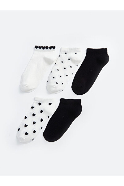 LC Waikiki New Season Patterned Women's Booties Socks, Pack of 5