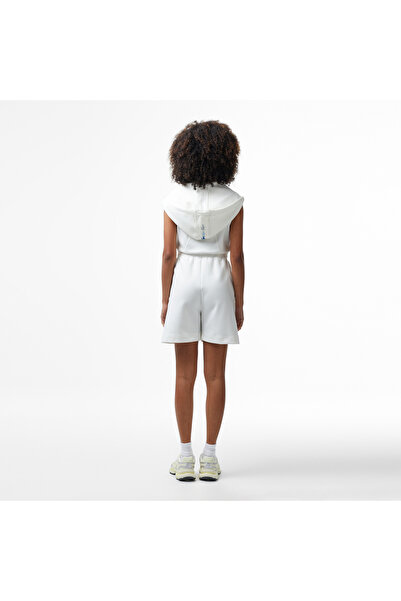 Lacoste House of SuperStep x Kadın Beyaz Elbise