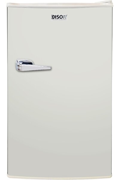 Edison Mini Bar Refrigerator, 3 Feet, 84 Liters, Top Internal Freezer, EDIR90 - Beige