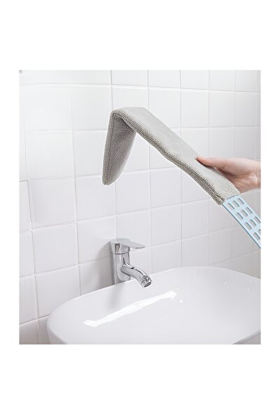 Flippy Βούρτσα ξεσκονίσματος, Flippy, Επεκτεινόμενη λαβή, Περιλαμβάνεται πανί μικροϊνών, Εύκολο καθάρισμα, Μπλε γκρι