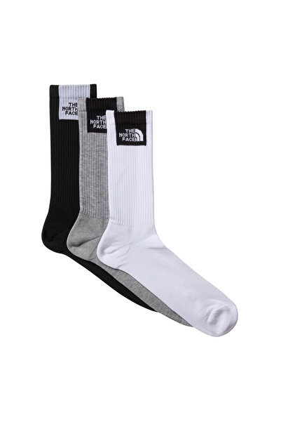 THE NORTH FACE MULTI SPORT FINE BOX CUSH CREW SOCK 3P
