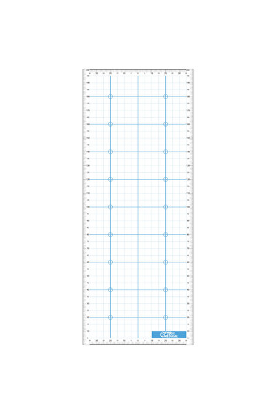 TUSHBA Posture Analysis Ruler (Chart)