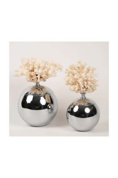 Keopsantique home Natural Coral Sphere