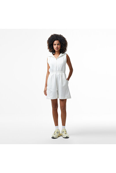 Lacoste House of SuperStep x Kadın Beyaz Elbise