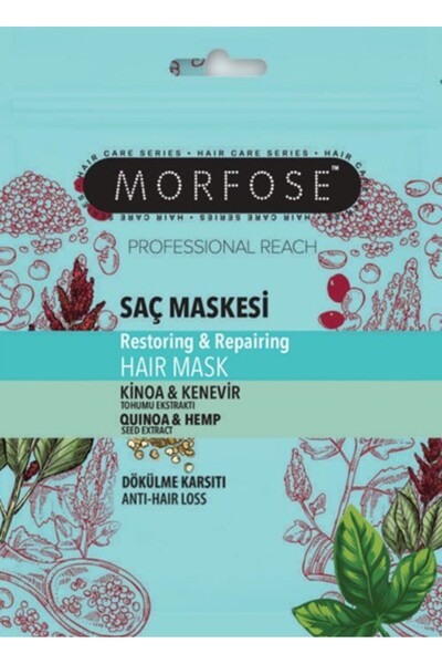 Morfose Saç Maskesi Kinoa Kenevir 25ml
