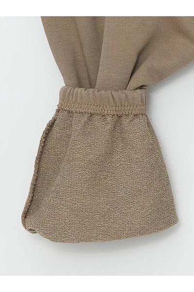 LC Waikiki LCW Kids Bej Beli Lastikli Kalın Basic Erkek Çocuk Jogger Eşofman Altı