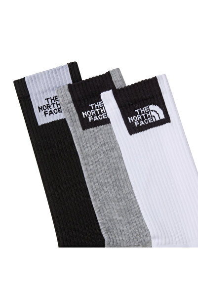 THE NORTH FACE MULTI SPORT FINE BOX CUSH CREW SOCK 3P