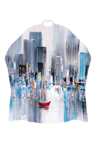 penuar مريلة حلاقة فاخرة بطباعة رقمية مقاس 120x160 سم الموديل: 1562