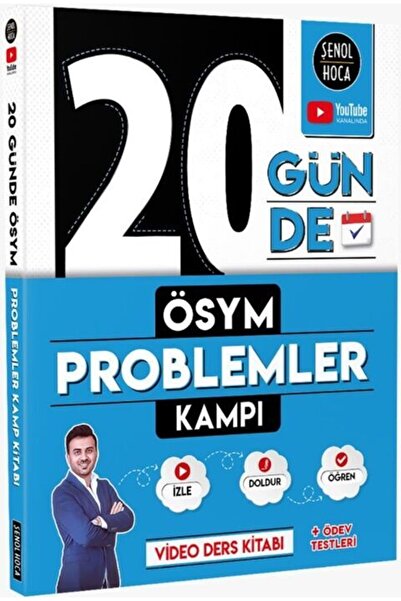 Aktif Öğrenme Yayınları Şenol Hoca 20 Günde ÖSYM Problemler Kampı