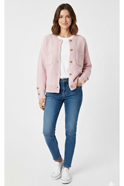 ARDSU Cider Knitted Cardigan with Buttons