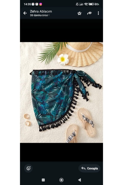 nuriçgiyim Şemal Pareo Skirt