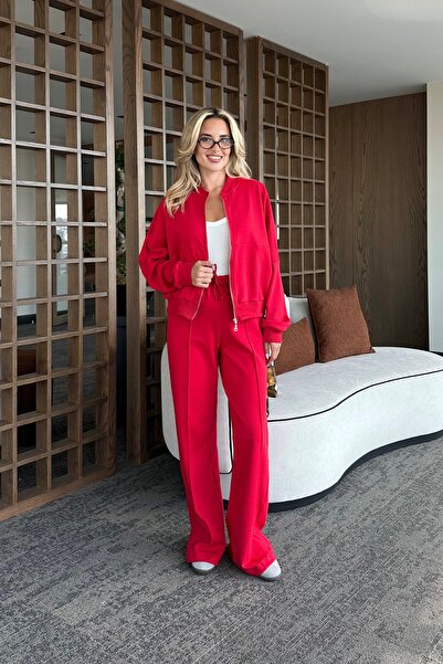 Laluvia Kırmızı Nora Eşofman Takımı - 8001