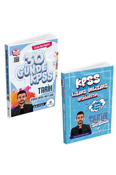 Dizgi Kitap 2026 KPSS Tarih Kazandıran 2'li Set Zeki Tuğa