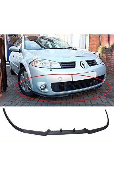HasAkman Renault Megane 2 Rs Ön Lip Mat Siyah Ön Tampon Lip