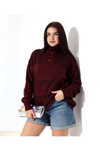 Moda Lounge Premium Series Yaka Detaylı Triko Kazak