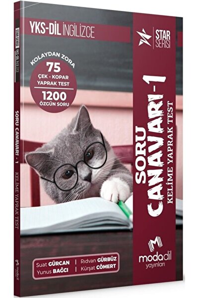 Bi bigelio Modadil Yayınları YKS DİL İngilizce Soru Canavarı 1 Kelime Yaprak ...