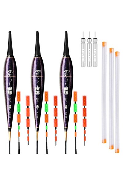 Hipolar Set 3 Pluta de Pescuit Noapte 1g - 10g, Inteligenta LED si Senzor la ...