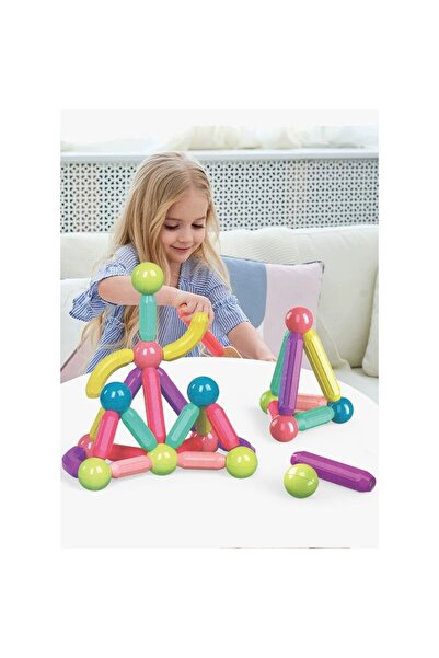 Flippy Set of 25 Magnetic Pieces, Flippy, Puzzle, Shapes, 3 Years, ABS, Magnet, 16x6x14 cm, Multicolor