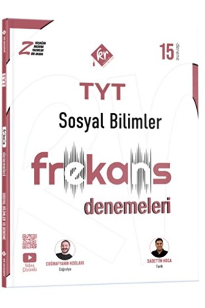 Aktif Öğrenme Yayınları KR Akademi TYT Sosyal Bilimler 15 li Frekans Denemeleri