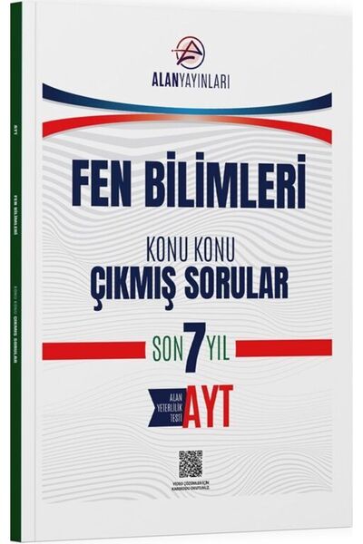 AV YAYINLARI Alan Yayınları AYT Fen Bilimleri Konu Konu Çıkmış Sorular Son 7 Yıl
