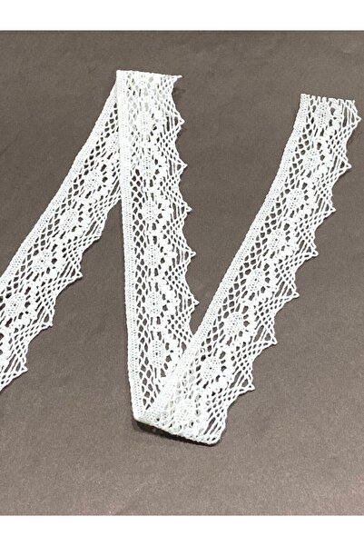 karantuhafiye دانتيل قطني - عرض 4 سم (2 متر)