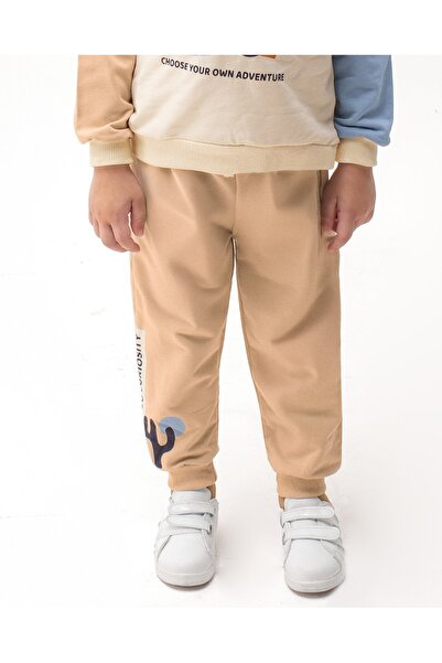 ADDA Cotton Adventure Printed Cycling Collar Tracksuit 2-Piece Boy's Set