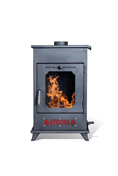 etinova Eti-B2 Büyük Fırınsız Odun ve pelet yakan Şömine Tipi Soba