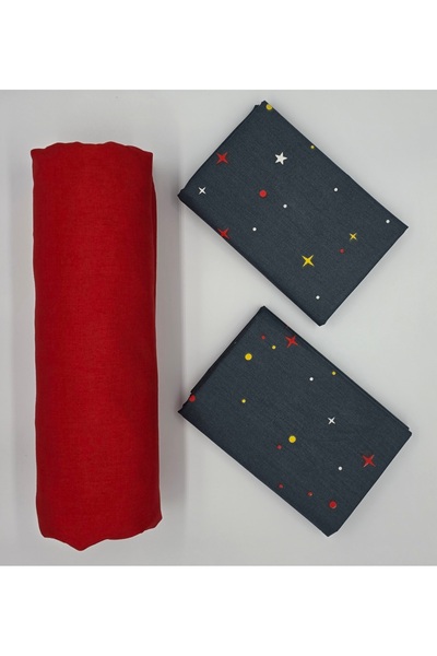 pınarhome collectıon 100% COTTON FABRIC RUBBERED SHEET+PILLOW CASE CORNER DEEP 28-30 CM SOFT FABRIC NEW SEASON
