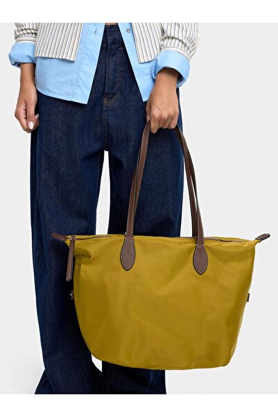 PARFOIS Teknik Kumaş Shopper Çanta L