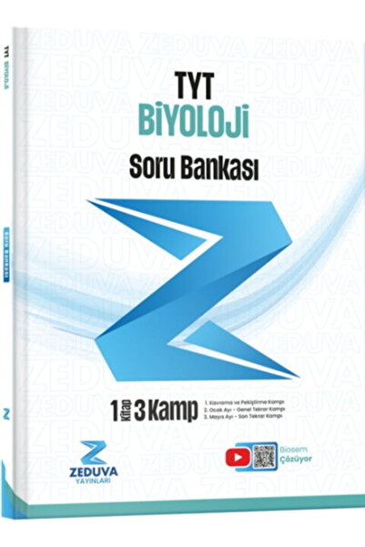 Aktif Öğrenme Yayınları Zeduva Yayınları Biosem TYT Biyoloji 1 Kitap 3 Kamp S...