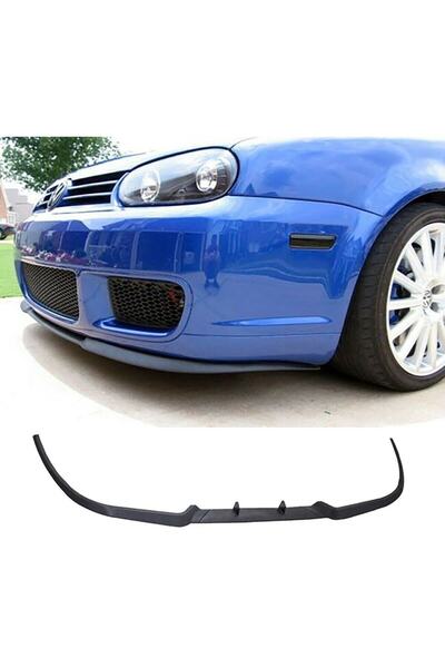HasAkman Vw Golf Mk4 R32 Cupra R Uyumlu Ön Lip Mat Siyah Ön Tampon Lip